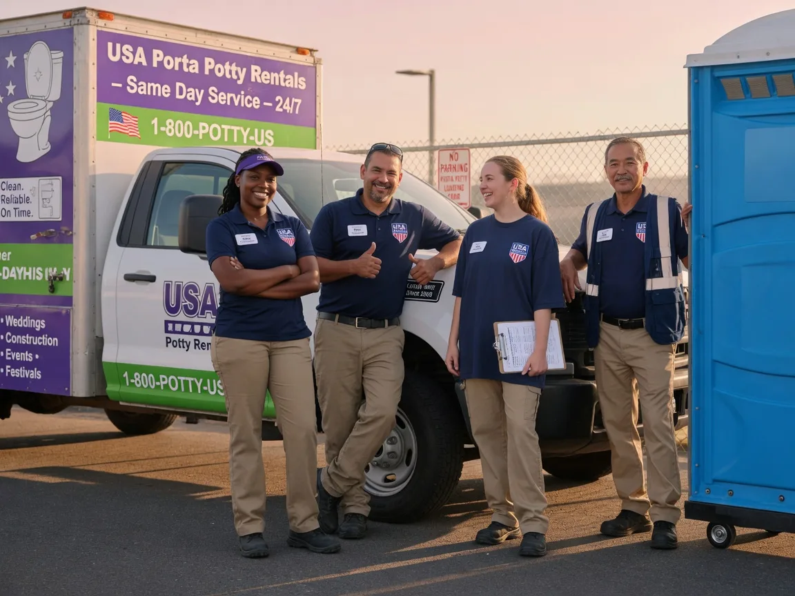 Porta Potty Rental company in Frederic, MI